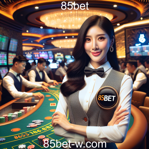 A Ascensão do Cassino Ao Vivo no 85bet